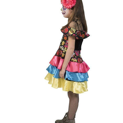 Funny Fashion Day of the dead pakje Muerto Mira meisje