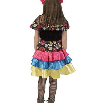 Funny Fashion Day of the dead pakje Muerto Mira meisje