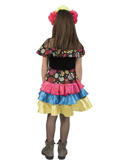 Funny Fashion Day of the dead pakje Muerto Mira meisje