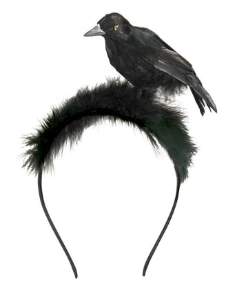 Funny Fashion Diadeem met kraai