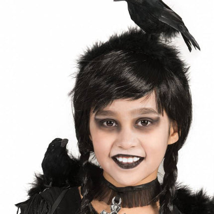 Funny Fashion Diadeem met kraai
