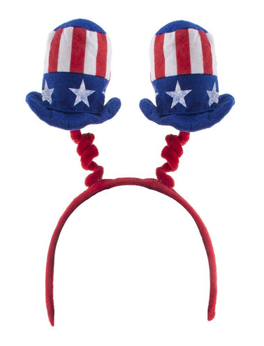 Funny Fashion Diadeem met mini hoedjes USA
