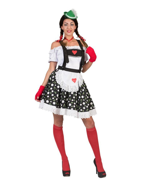 Funny Fashion Dirndl rokje edelweis