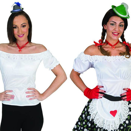 Funny Fashion Dirndl shirt voor dames