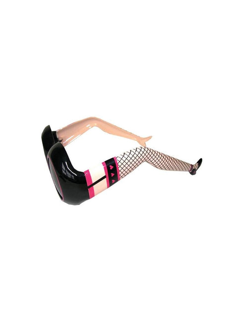 Funny Fashion Disco bril met sexy benen