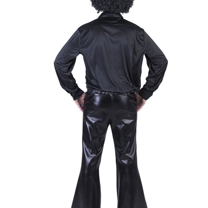 Funny Fashion Disco broek Fever zwart