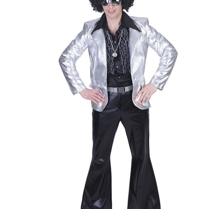Funny Fashion Disco broek Fever zwart