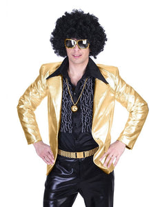 Funny Fashion Disco Fever jasje goud heren