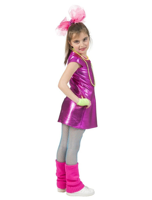 Funny Fashion Disco jurkje Olivia roze meiden