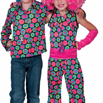 Funny Fashion Disco Polka jumpsuit voor kinderen