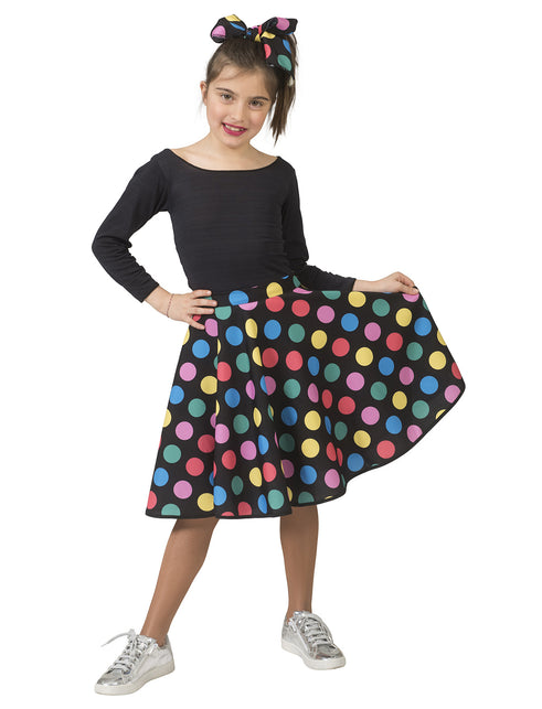 Funny Fashion Disco rok Hotty Dotty meiden