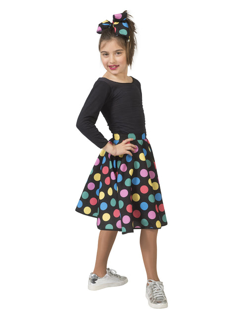 Funny Fashion Disco rok Hotty Dotty meiden