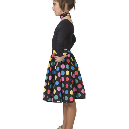 Funny Fashion Disco rok Hotty Dotty meiden