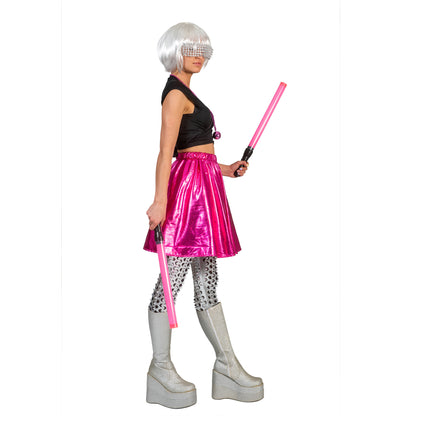 Funny Fashion Disco rok Milou roze jaren 80