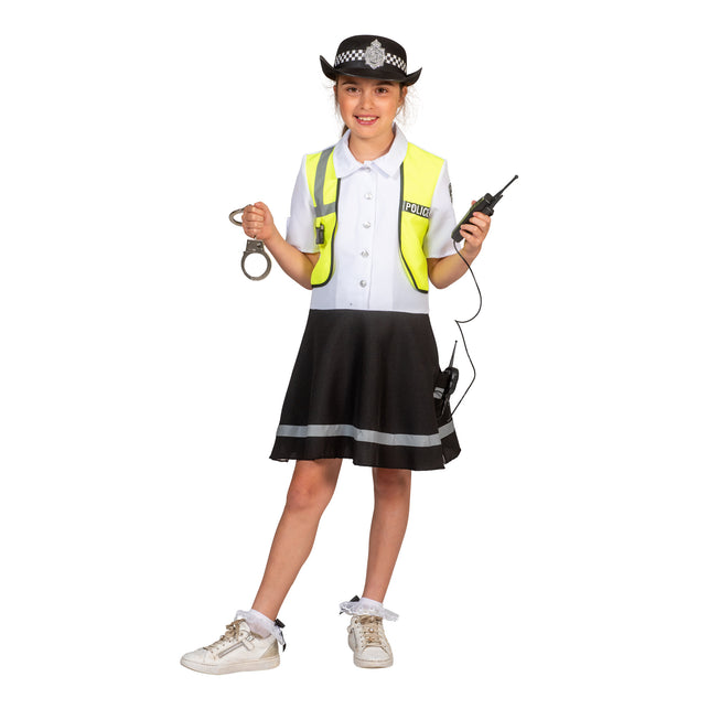 Funny Fashion Engels politie meisje pak Tracey