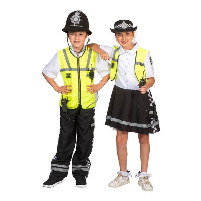 Funny Fashion Engels politie meisje pak Tracey