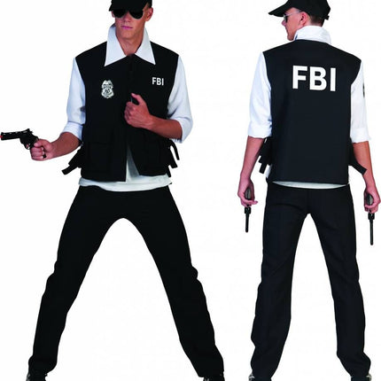 Funny Fashion FBI agent kostuum Martijn