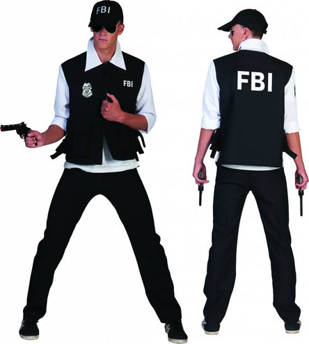 Funny Fashion FBI agent kostuum Martijn