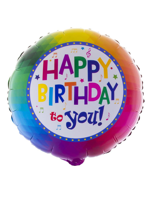 Funny Fashion Folie ballon Happy Birthday