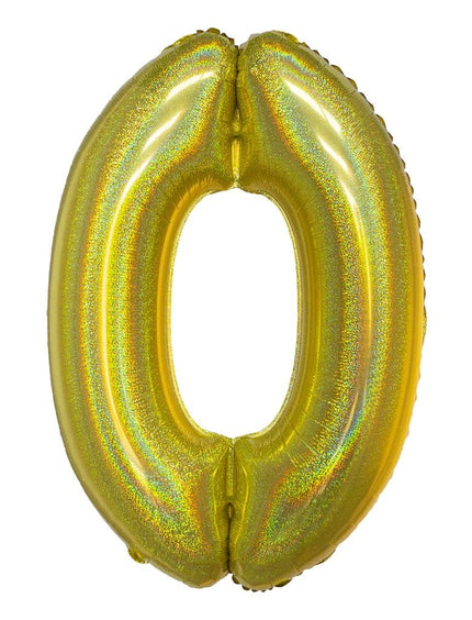 Funny Fashion Folieballon 102 cm glitter goud