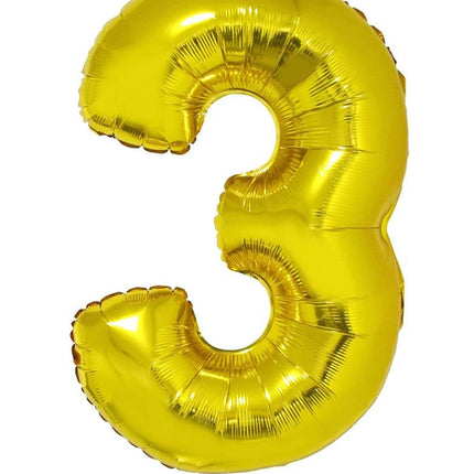 Funny Fashion Folieballon 102 cm goud
