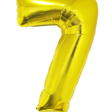 Funny Fashion Folieballon 102 cm goud