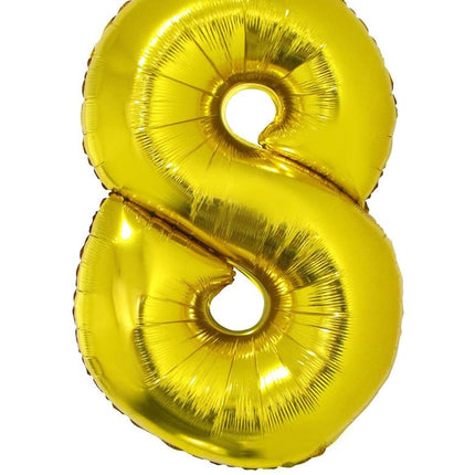 Funny Fashion Folieballon 102 cm goud