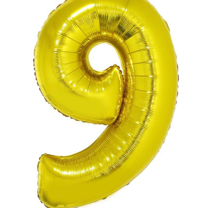 Funny Fashion Folieballon 102 cm goud