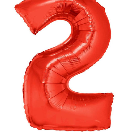 Funny Fashion Folieballon 102 cm rood