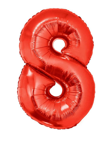 Funny Fashion Folieballon 102 cm rood