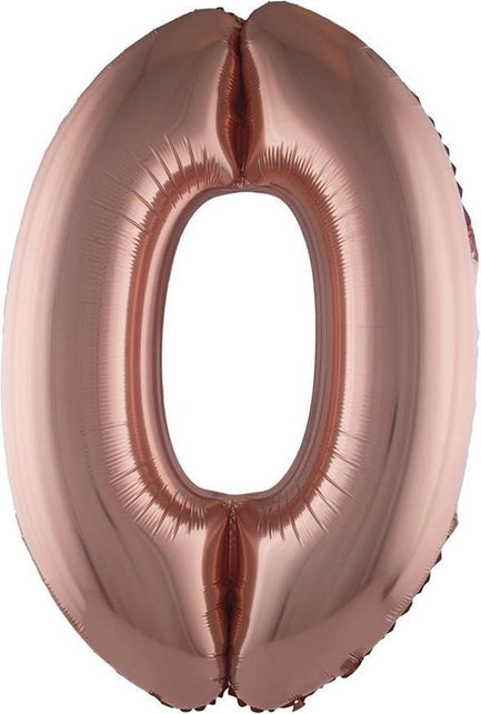 Funny Fashion Folieballon 102 cm rose goud
