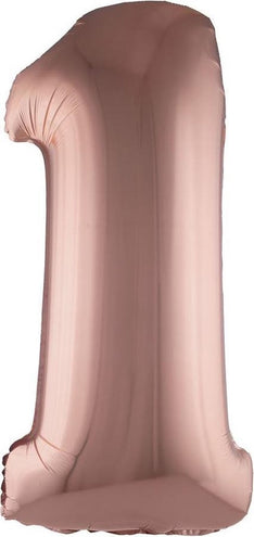 Funny Fashion Folieballon 102 cm rose goud