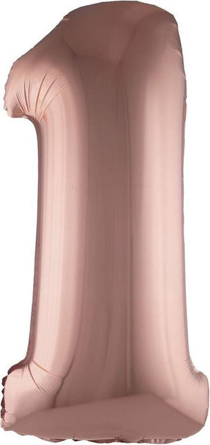 Funny Fashion Folieballon 102 cm rose goud