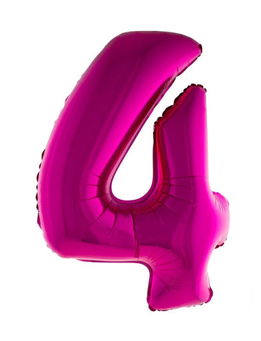 Funny Fashion Folieballon 102 cm roze