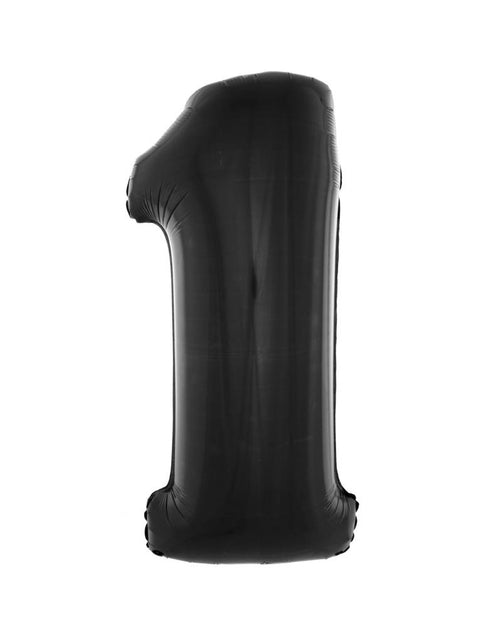 Funny Fashion Folieballon 102 cm zwart