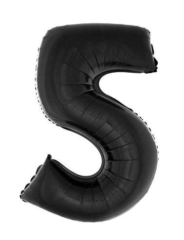 Funny Fashion Folieballon 102 cm zwart