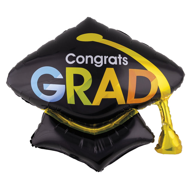 Funny Fashion Folieballon 28,2" Congrats grad afgestudeerd