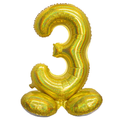 Funny Fashion Folieballon 82 cm glitter goud