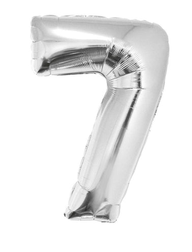 Funny Fashion Folieballon 82 cm zilver