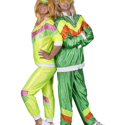 Funny Fashion Fout trainingspak Naomi geel dames