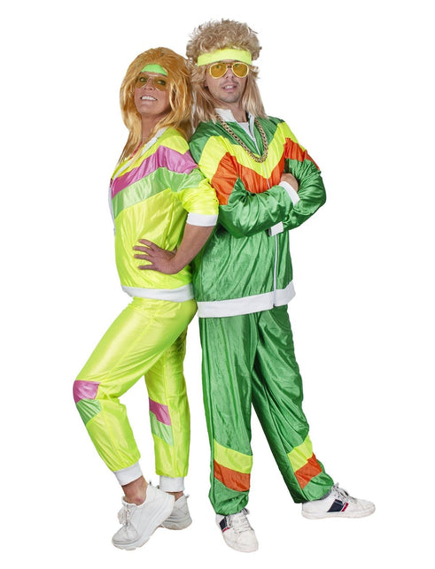 Funny Fashion Fout trainingspak Naomi geel dames