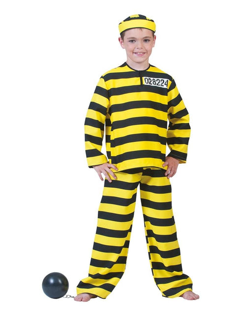 Funny Fashion Geel boevenpak kind