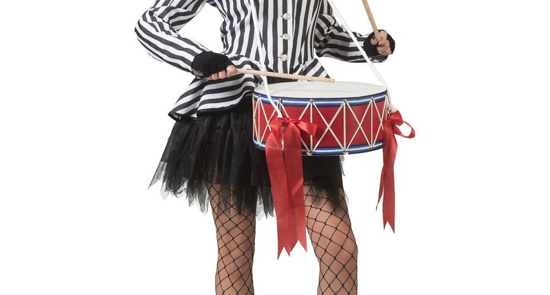 Funny Fashion Gestreepte carnavalsjas Denise