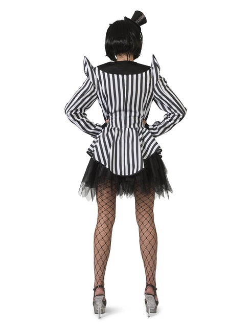 Funny Fashion Gestreepte carnavalsjas Denise