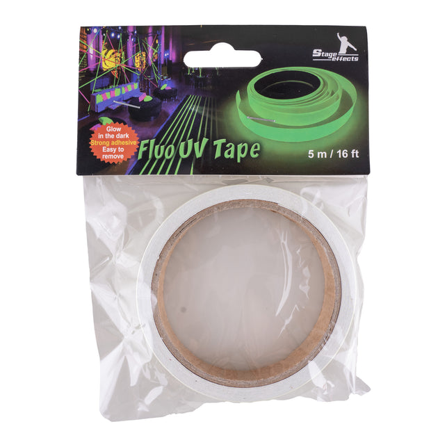 Funny Fashion Glow in the dark tape groen
