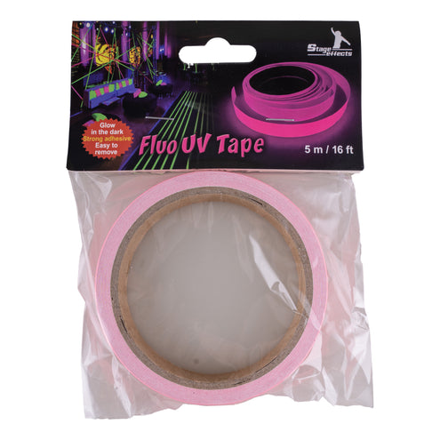 Funny Fashion Glow in the dark tape roze
