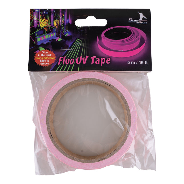 Funny Fashion Glow in the dark tape roze