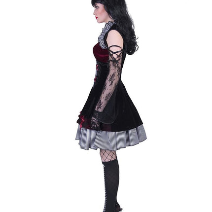 Funny Fashion Gothic Ghiya kostuum dames