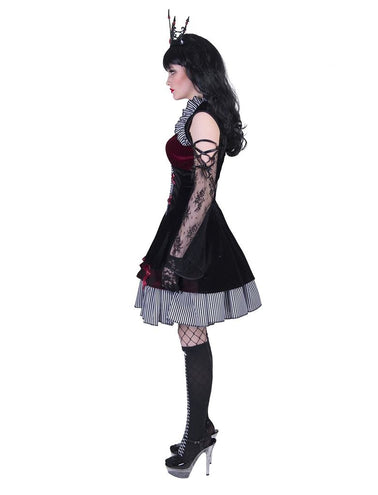 Funny Fashion Gothic Ghiya kostuum dames