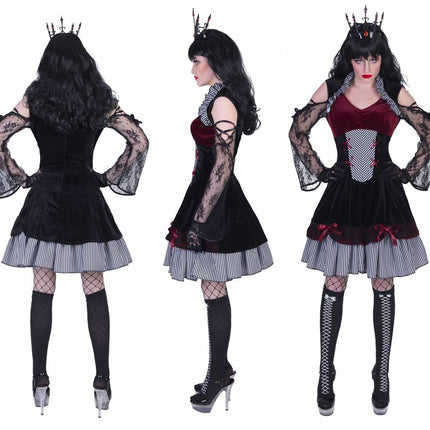 Funny Fashion Gothic Ghiya kostuum dames